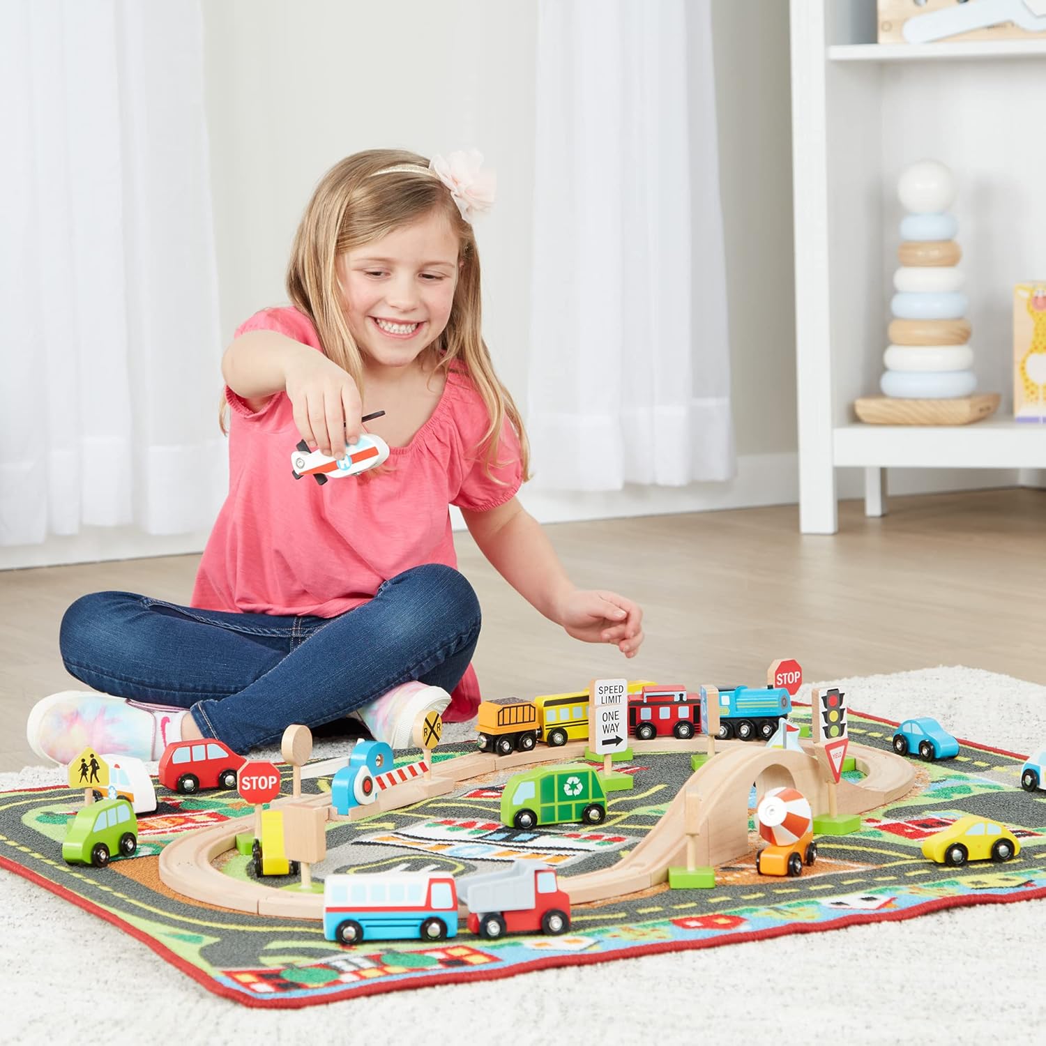 Deluxe Road Rug Play Set-4
