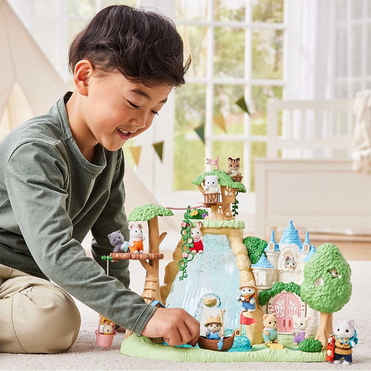 Calico Critters Secret Forest Falls-1