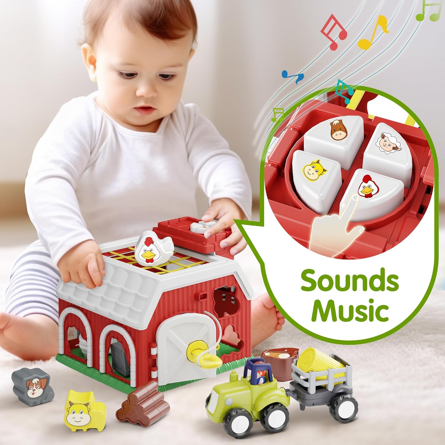 Farm Animals Musical Barn-4