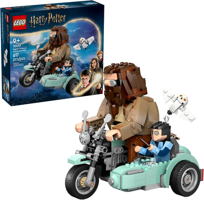 Harry Potter Hagrid  and Harry's Motorcycle Ride-5