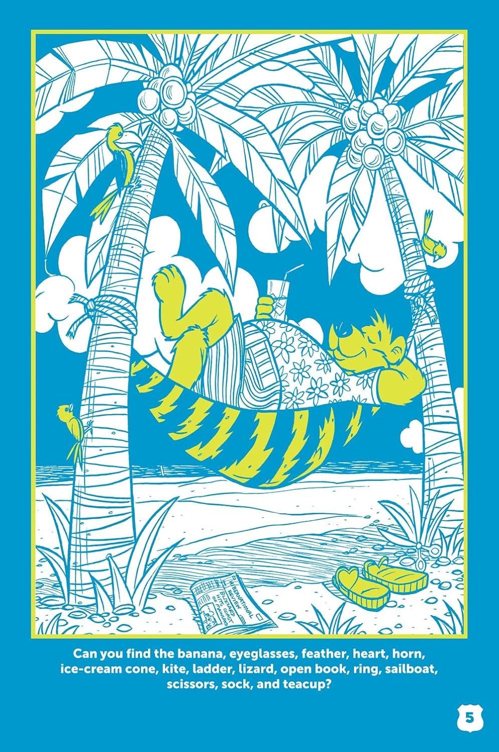 Let's Go Neon Travel Puzzle Book-3