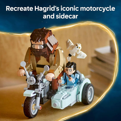 Harry Potter Hagrid  and Harry's Motorcycle Ride-4