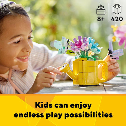 Flowers in Watering Can-3
