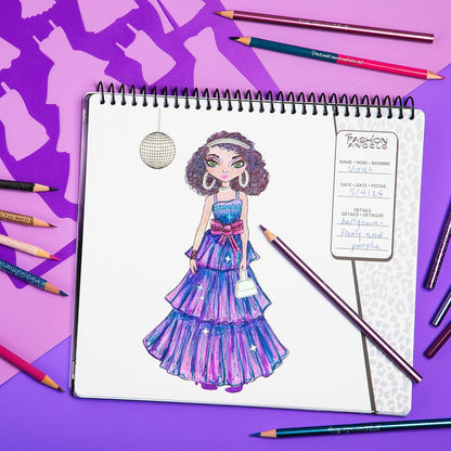 Glam Fashion Sketch Set-2