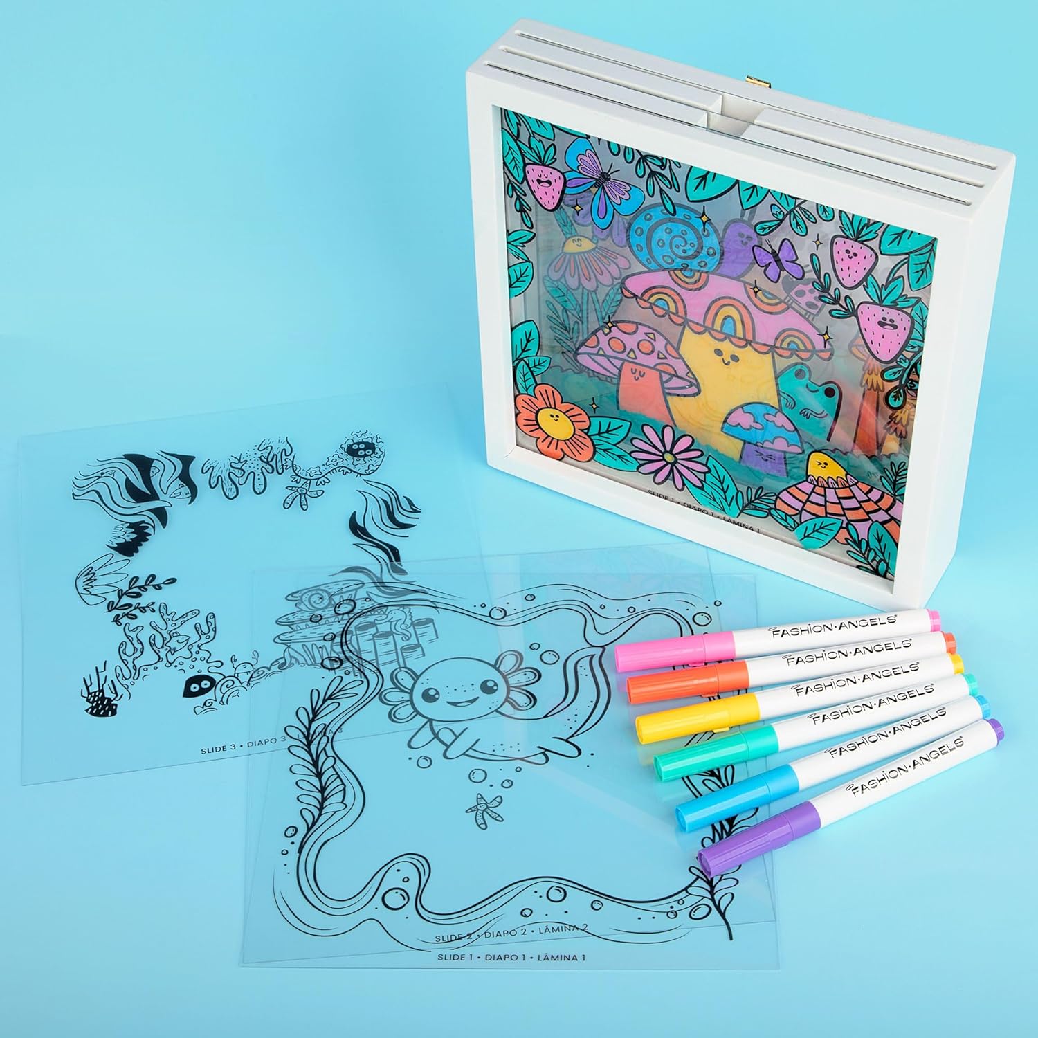 Axolotl Shadow Box Kit-2