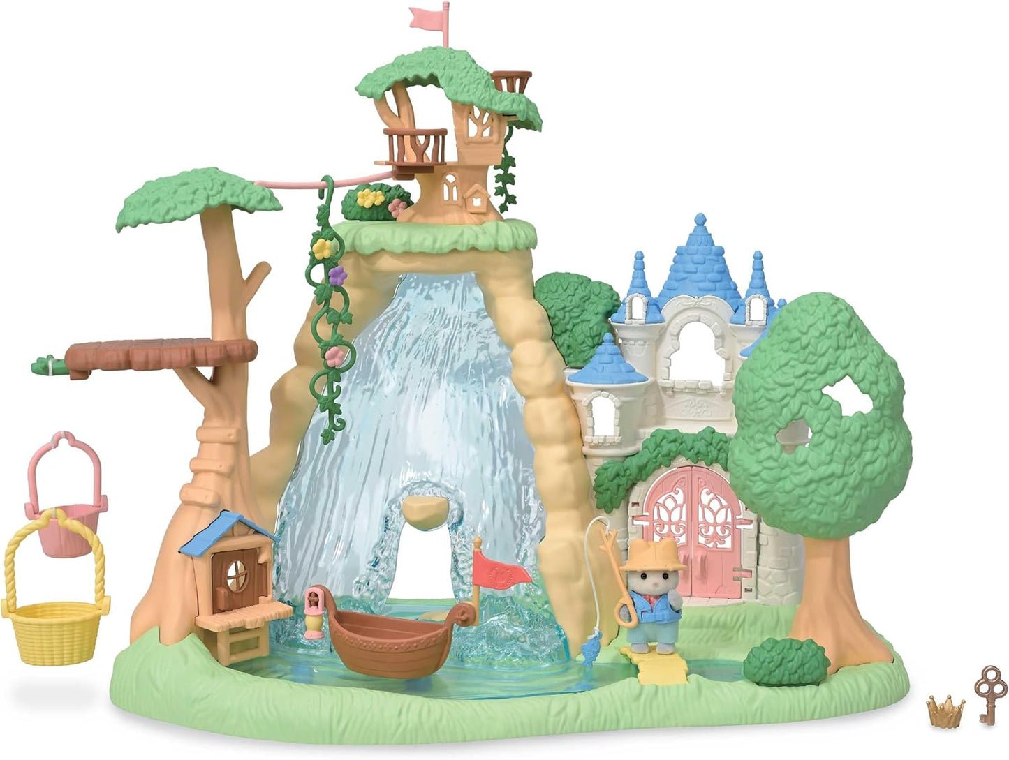 Calico Critters Secret Forest Falls-5