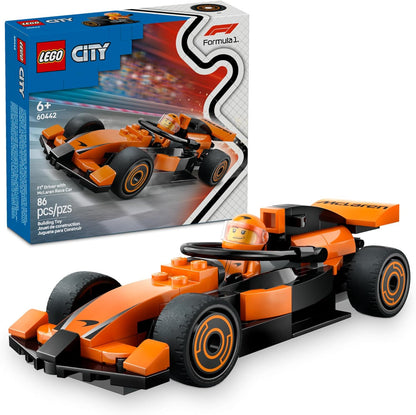 McLaren Race Car W Driver-5