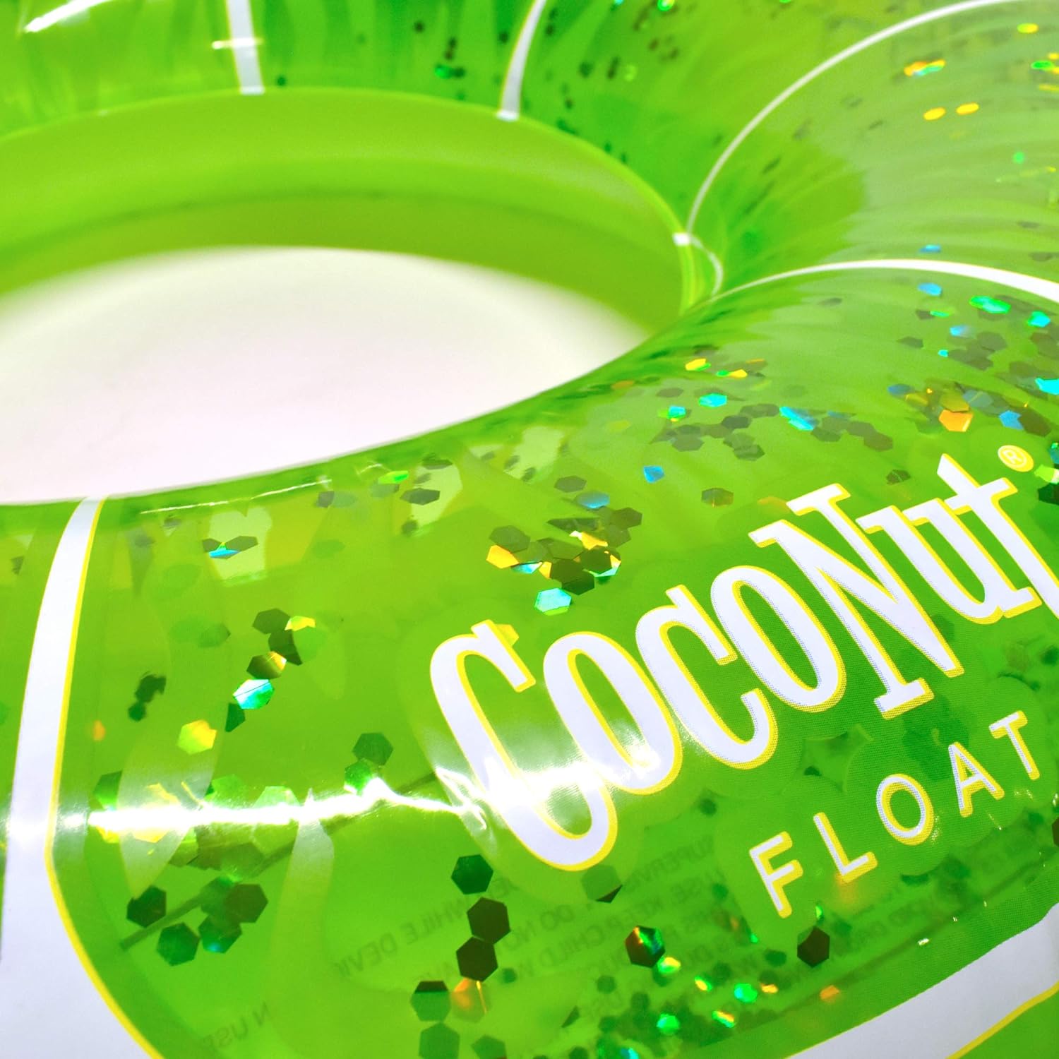 Lime Green Pool Float-3