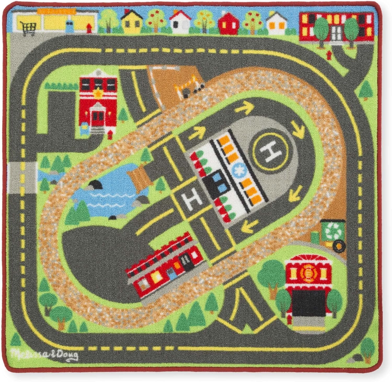 Deluxe Road Rug Play Set-5