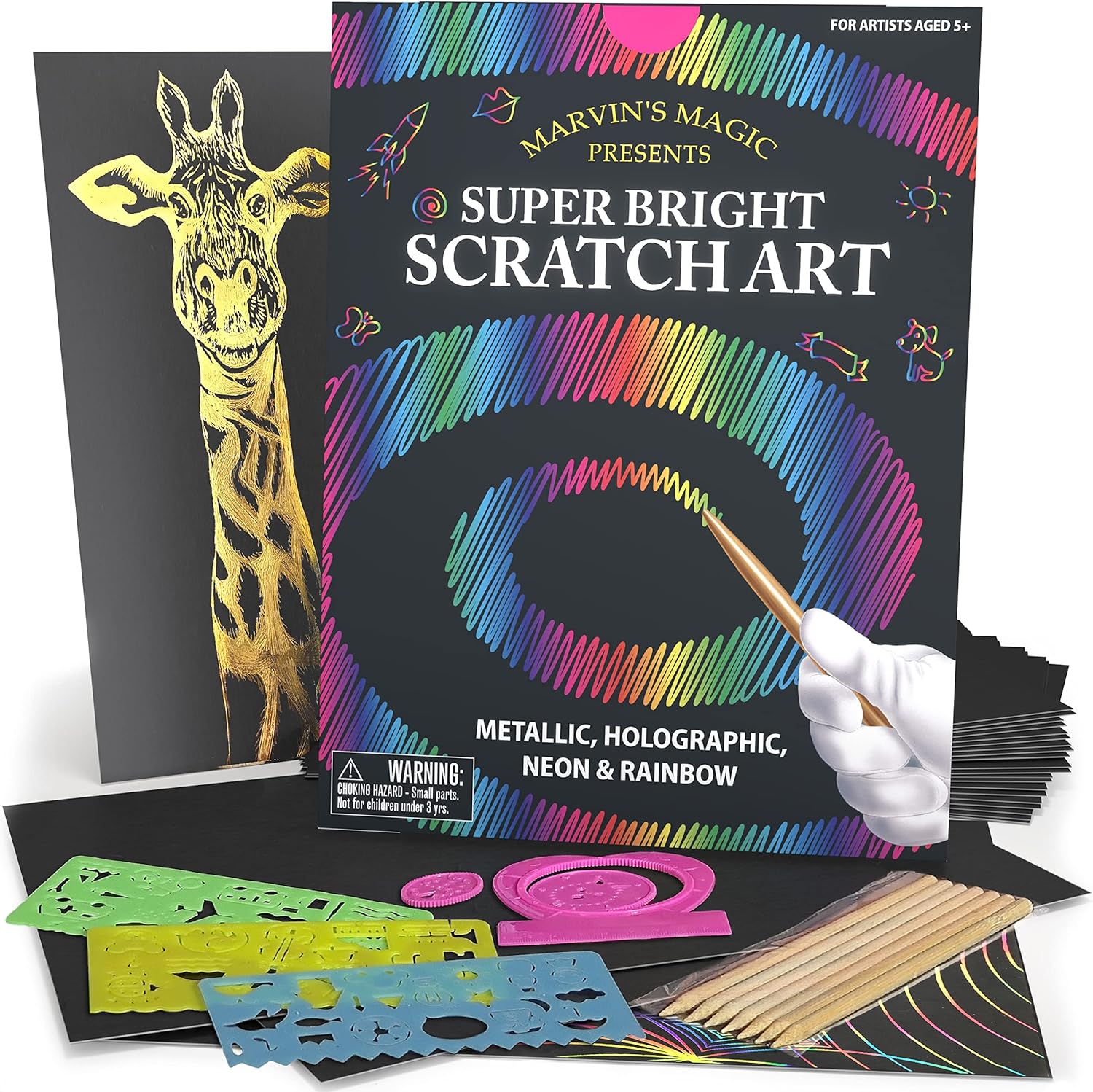 Marvin Bright Scratch Art-4