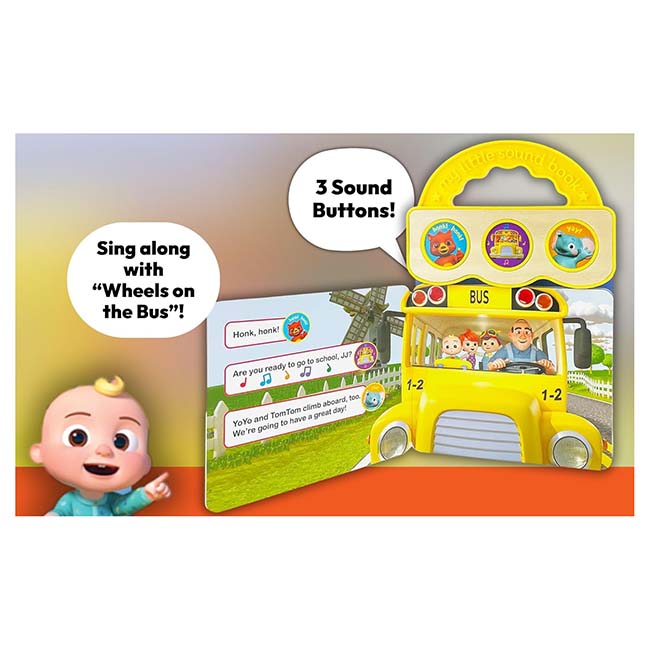 Cocomelon Wheels Bus Book-3