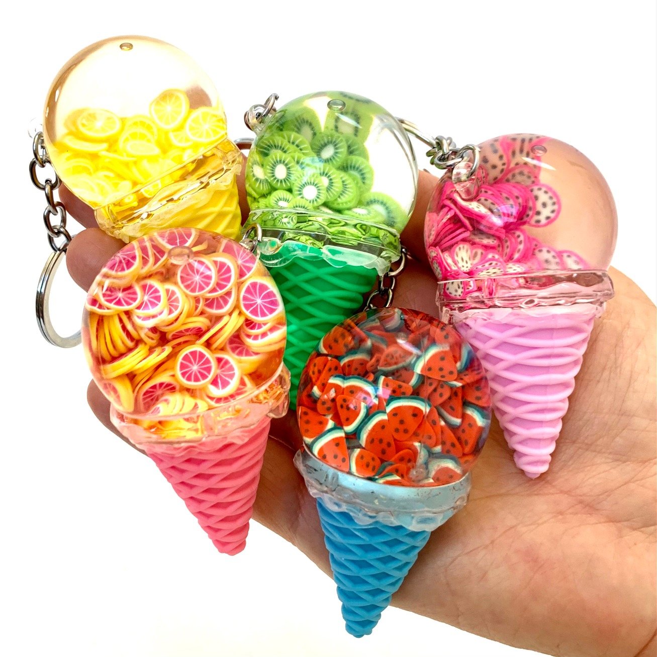 Ice Cream Floaty Key Chai-1