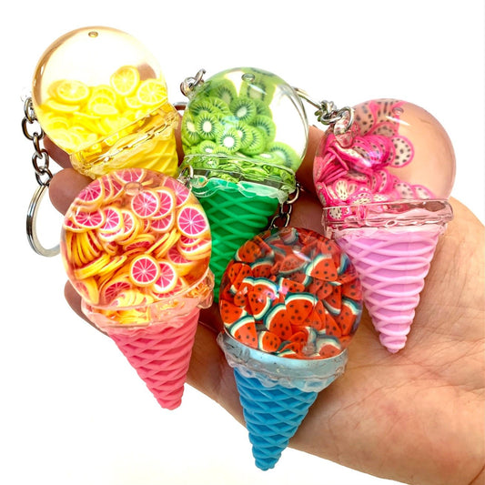 Ice Cream Floaty Key Chai-1