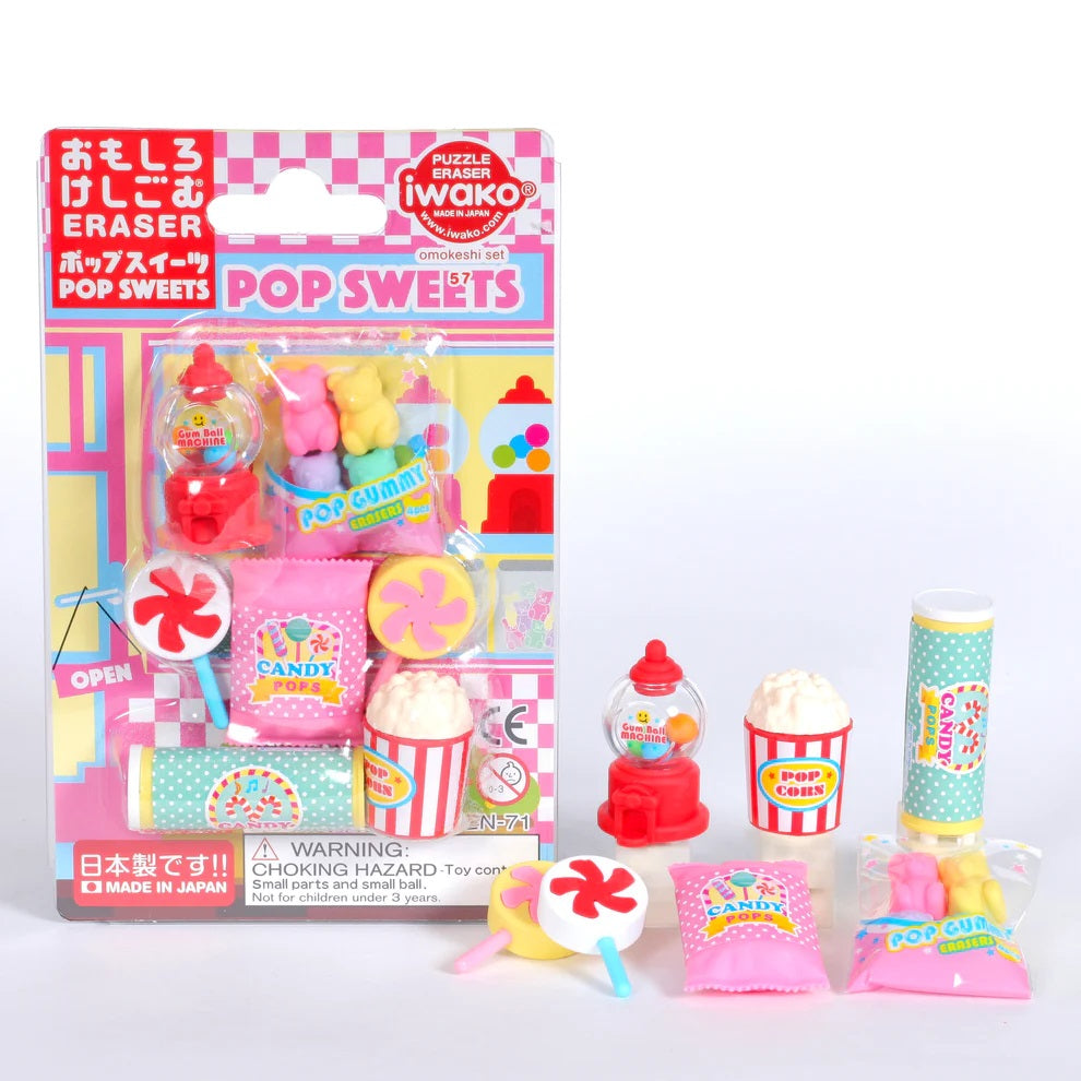 Candy Sweets Eraser Set-2