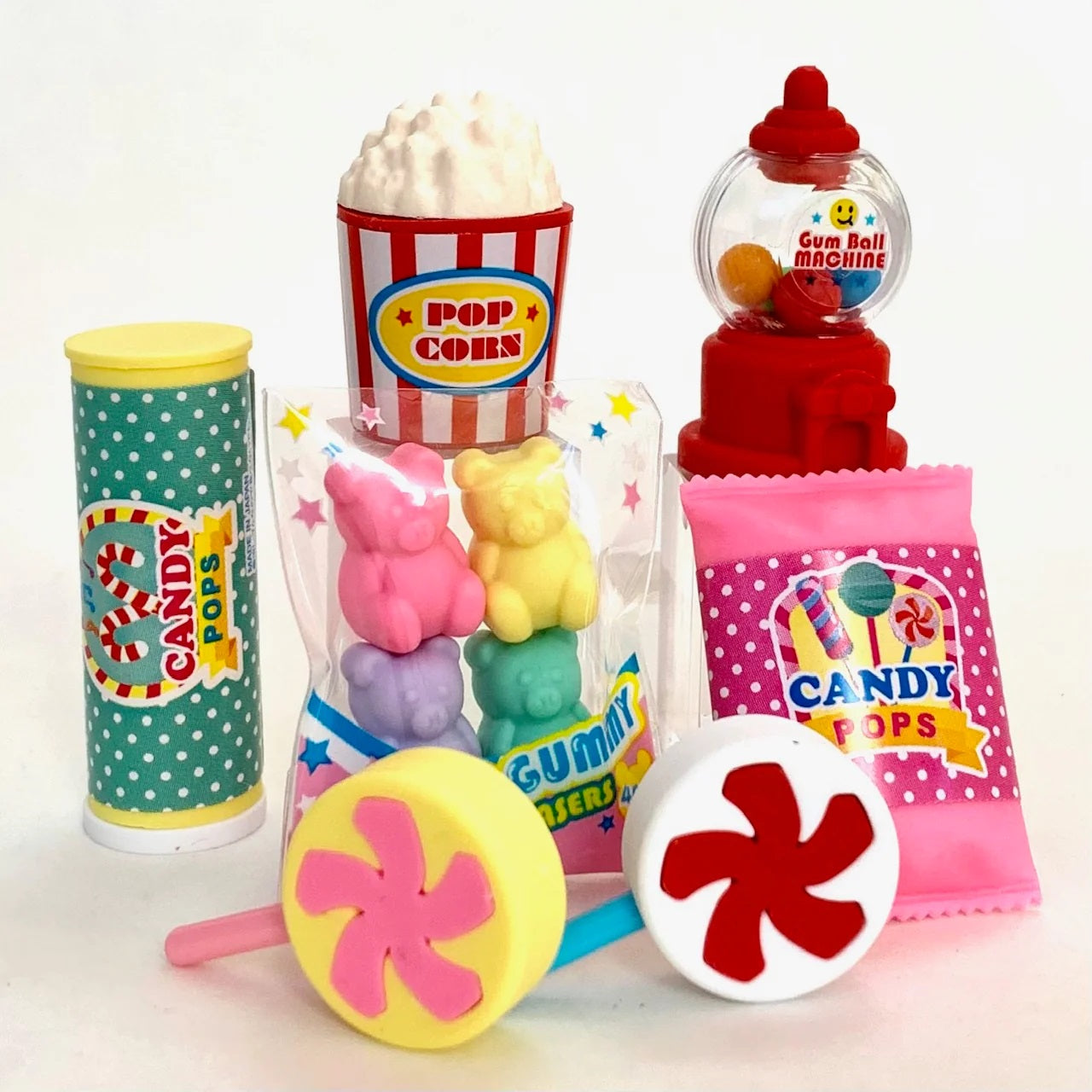 Candy Sweets Eraser Set-3