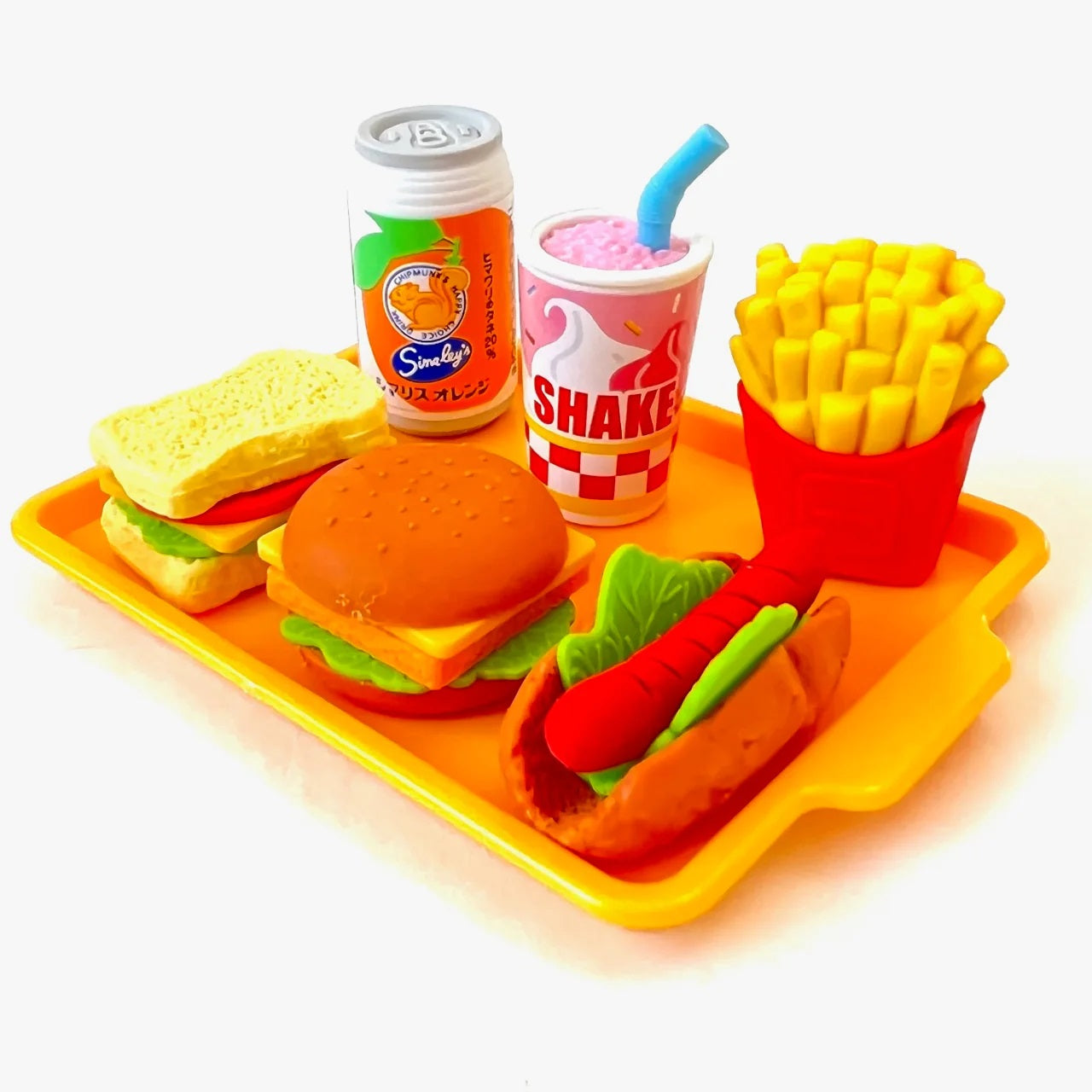 Fast Food Eraser Card Set-2
