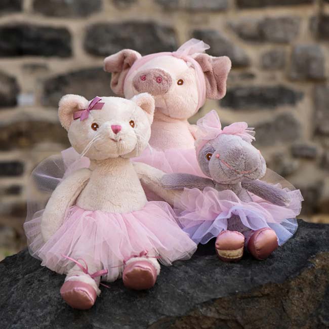 Cute Rafaella Plush Hippo Ballerina-3