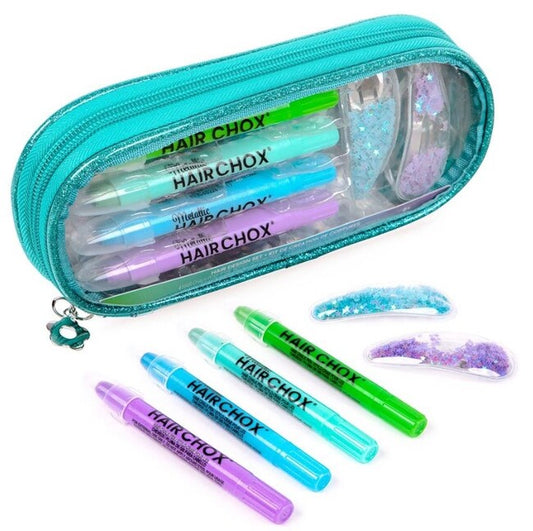 Hair Chox Turquoise Pouch-1