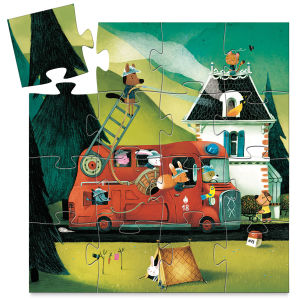 Fire Truck Mini Puzzle-2