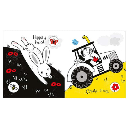 Baby's Black and White Books Farm-3