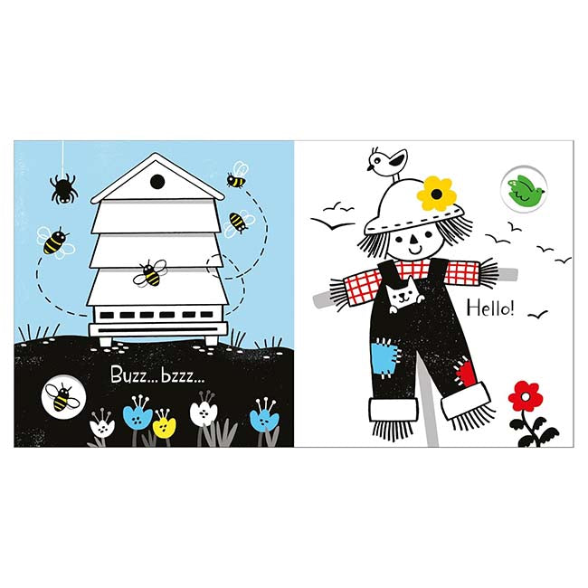 Baby's Black and White Books Farm-4