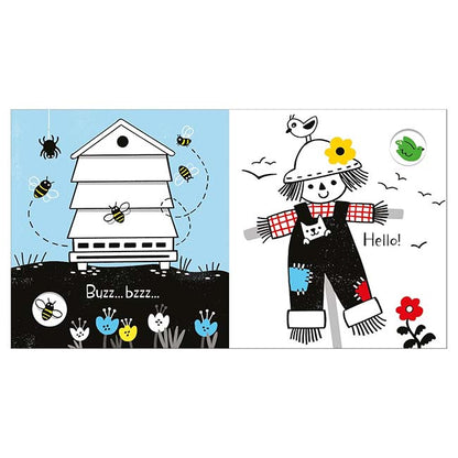 Baby's Black and White Books Farm-4