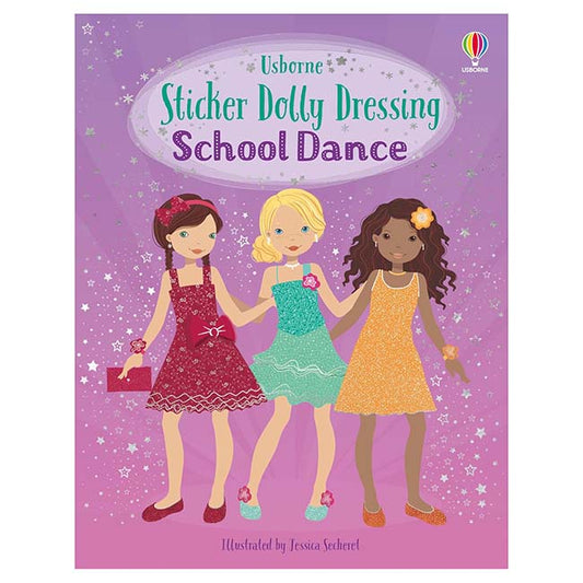 Sticker Dolly Dressing School Dance-1