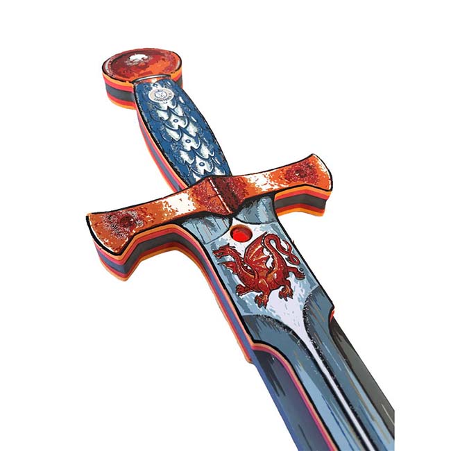 Knight Sword Amber Dragon-3