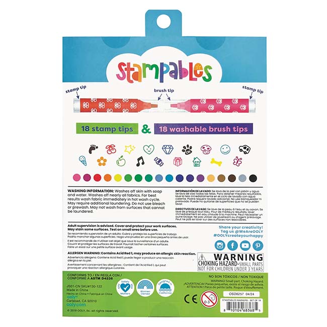 Stampables Markers Double