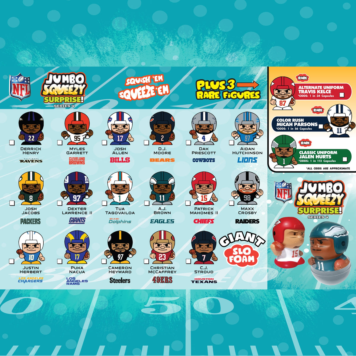 Nfl Jumbo Squeezy Dp 2025-2