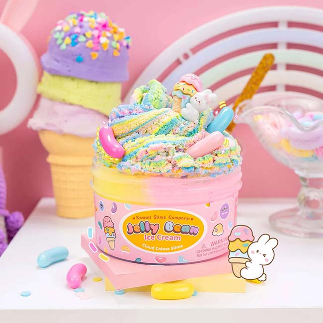 Jellybean Ice Cream Slime-4