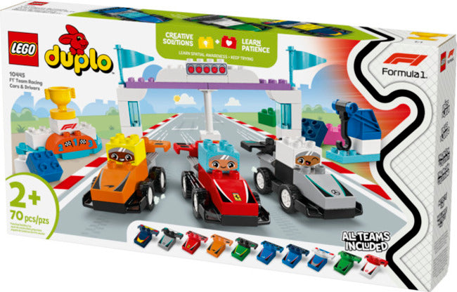 Duplo F1 Team Race Cars-1
