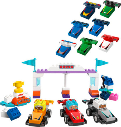 Duplo F1 Team Race Cars-2