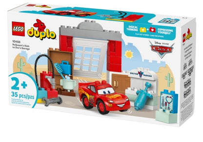 LEGOAR DUPLO Disney and Pixar Cars McQueen's Visit to Doc's Garage -1