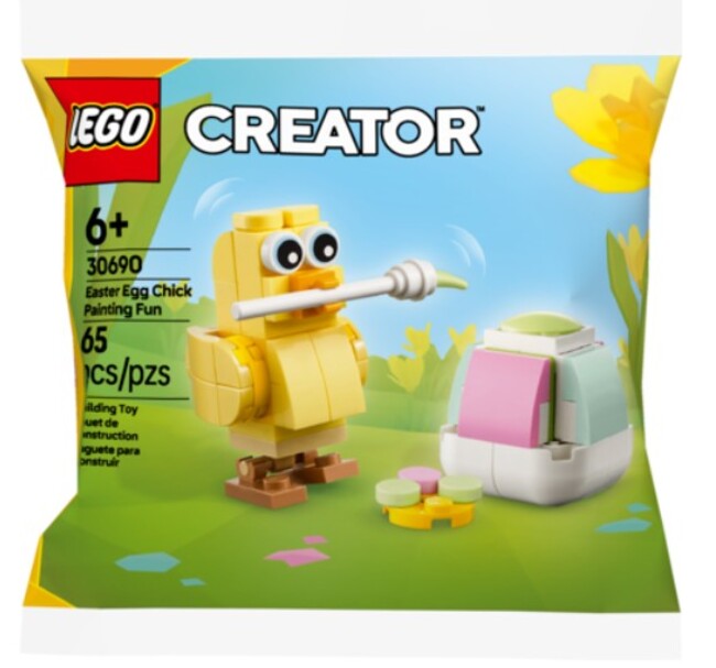 Easter Egg Chick Painting-2