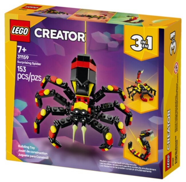 Legogö¼-½gö¼-½ Wild Animals Surprising Spider