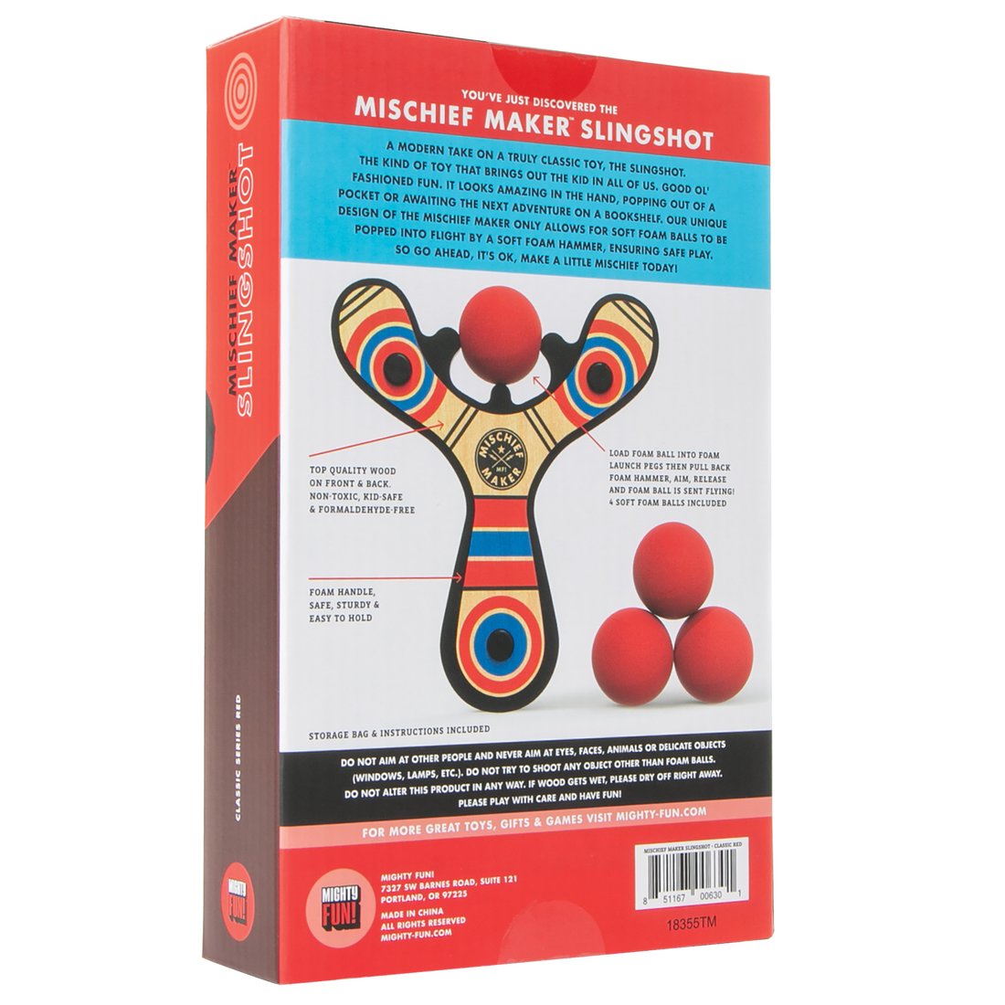 Mischief Slingshot Red-2