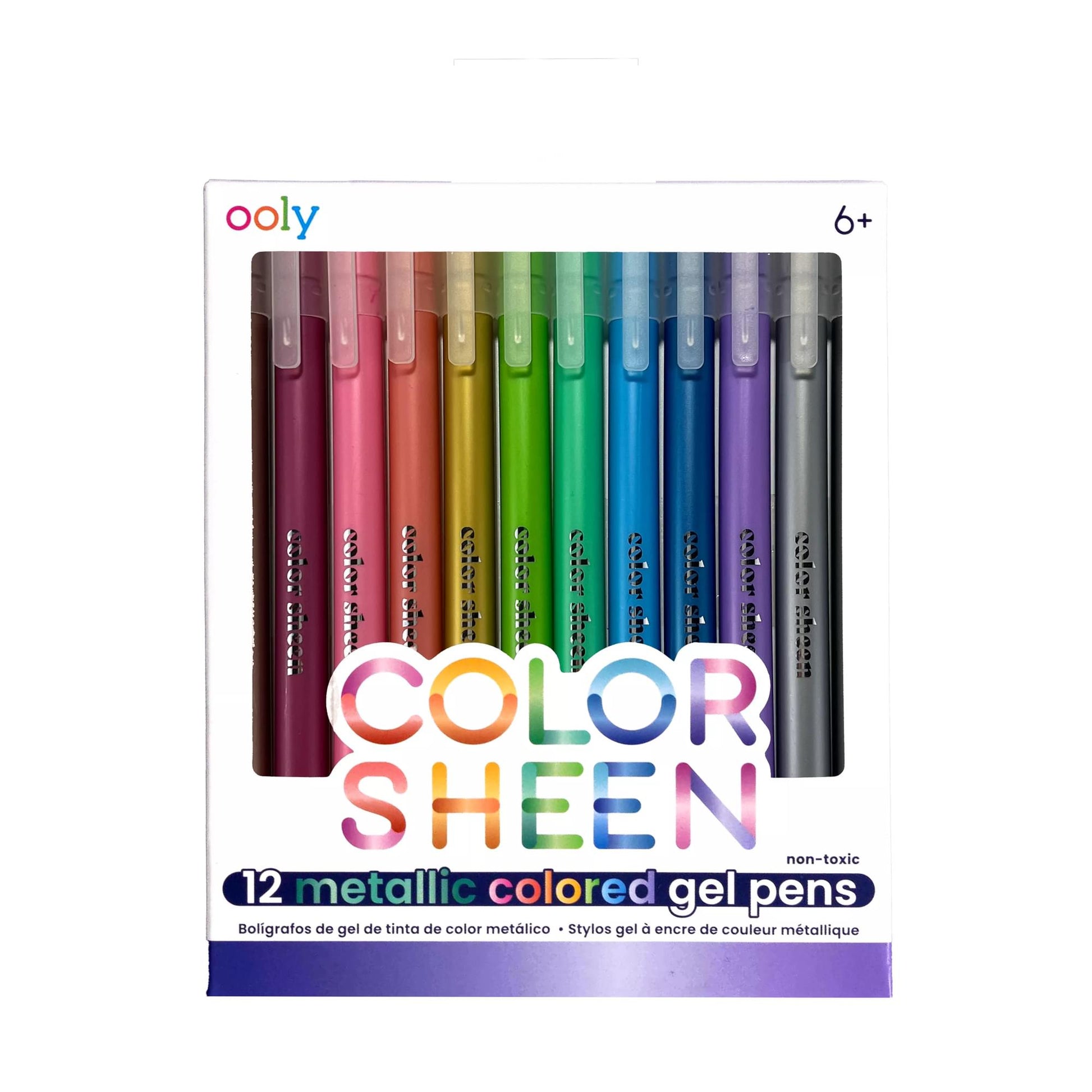 Color Metallic Gel Pens-1
