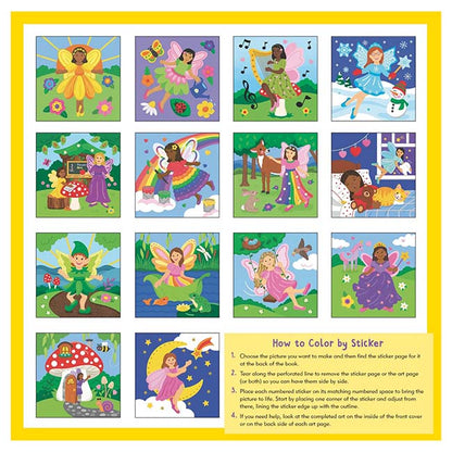 My First Color-by-Sticker Book Fairies-2