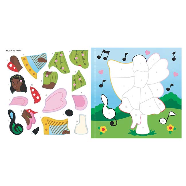 My First Color-by-Sticker Book Fairies-4