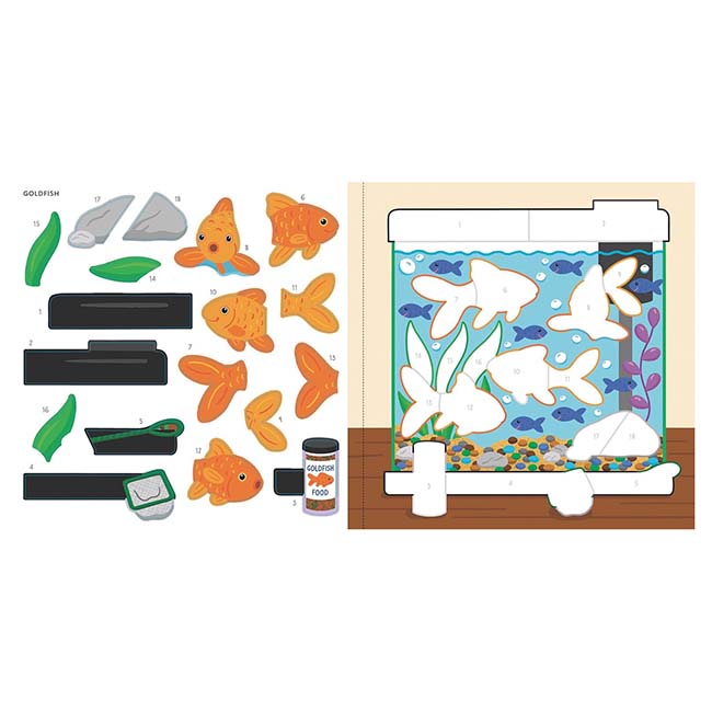 My First Color-by-Sticker Book Pets-3