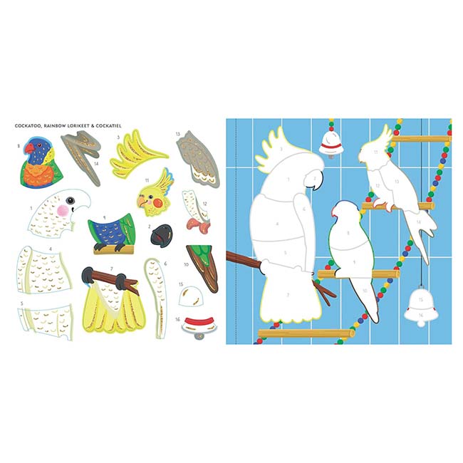 My First Color-by-Sticker Book Pets-4