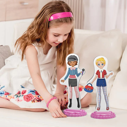 Magnetic Fashion Best Friends Dress Up