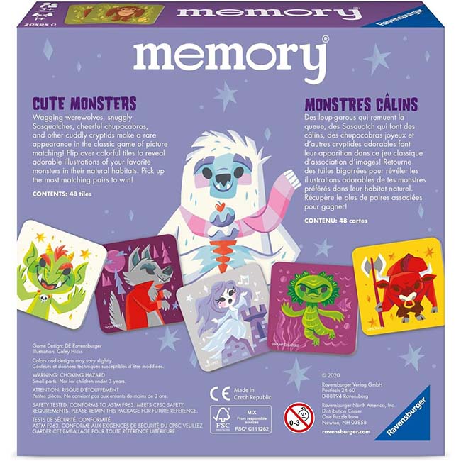 Cute Monsters Memory Game-4