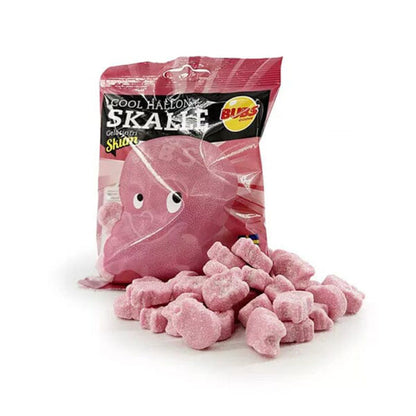 Bubs Cool Raspberry Foam Skulls-2