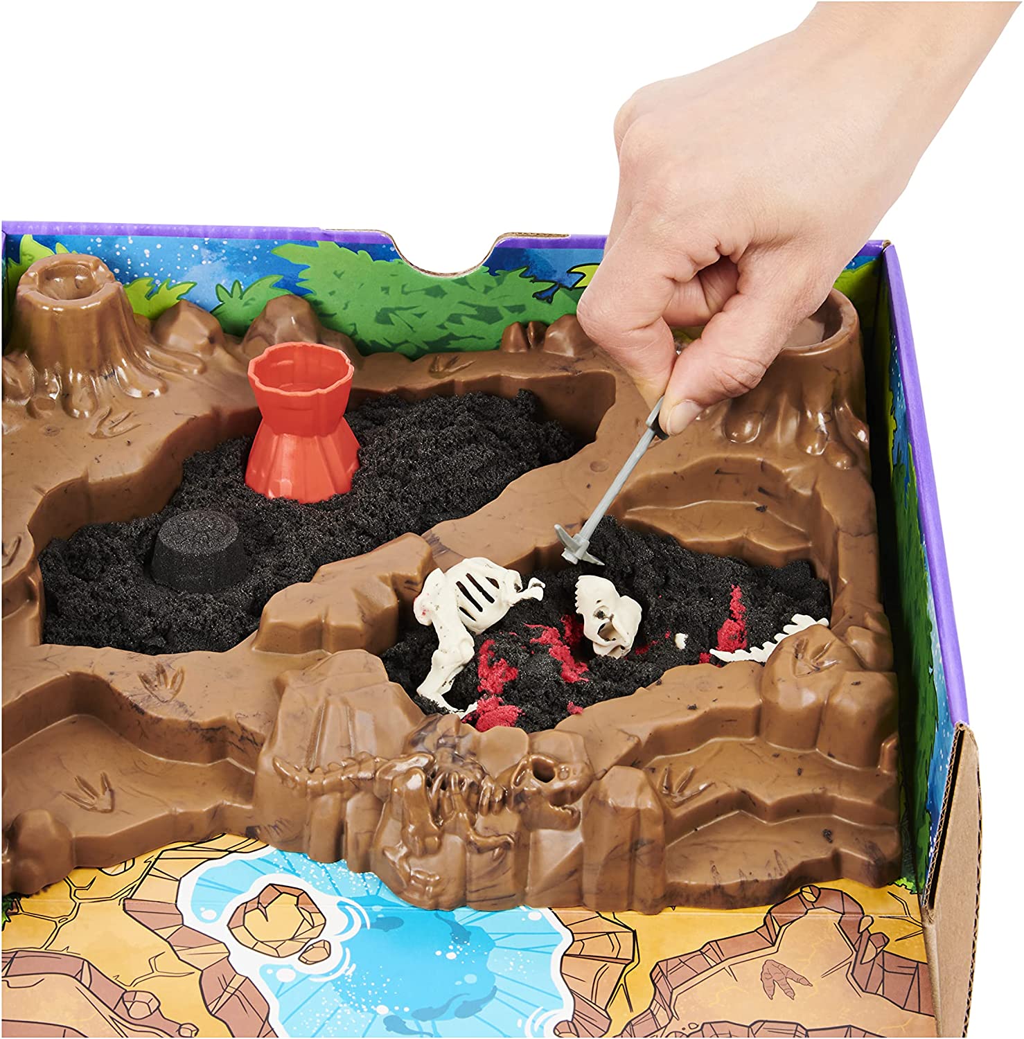Kinetic Sand Dino Dig Set-2
