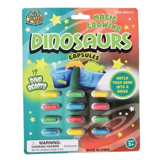 Magic Grow Dino Capsules