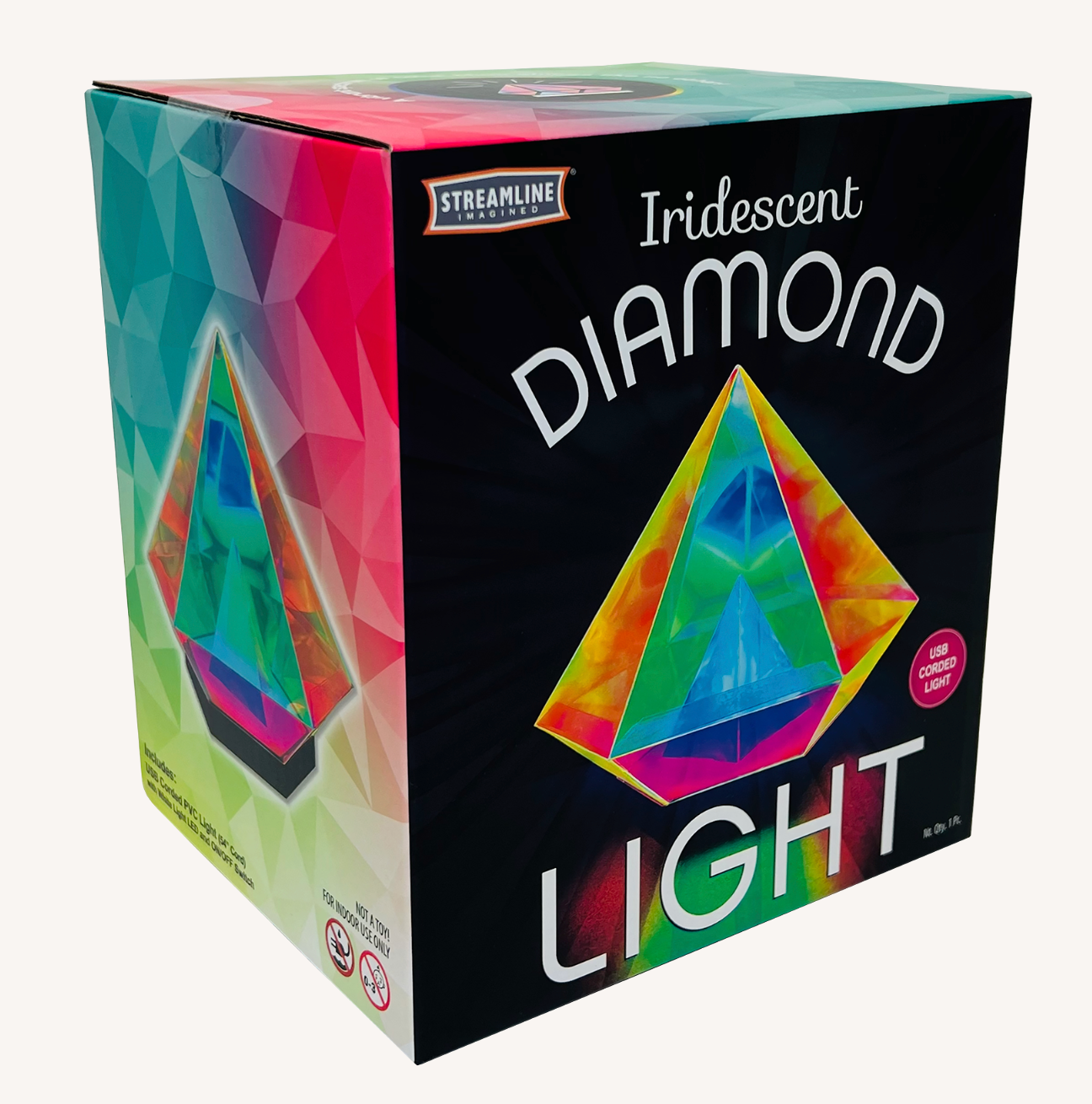 Iridescent Diamond Light-3