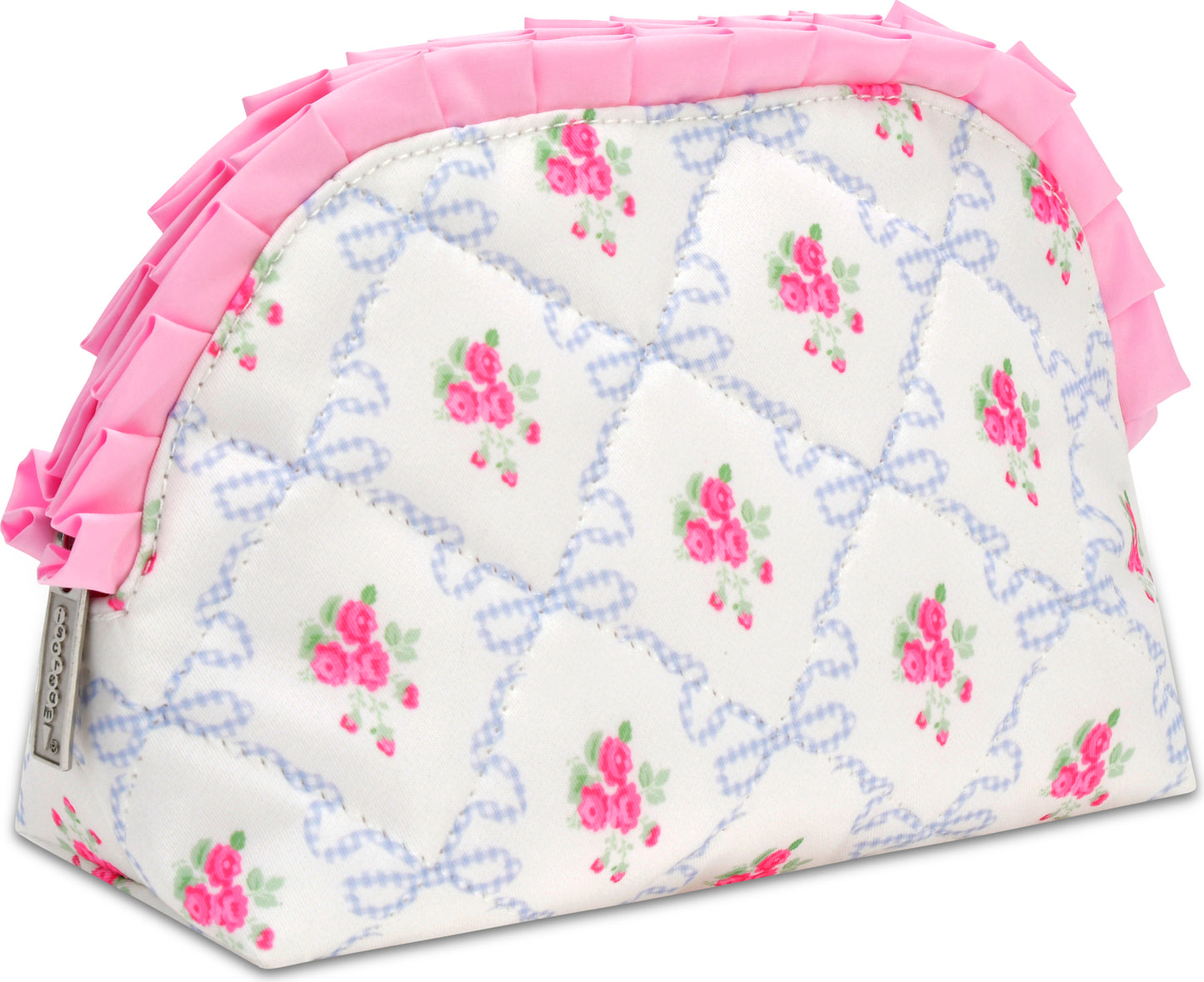 Cosmetic Bag Oval Ditsy Floral-2