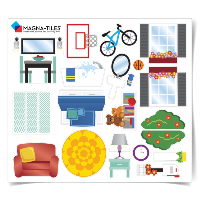 Magnatiles House